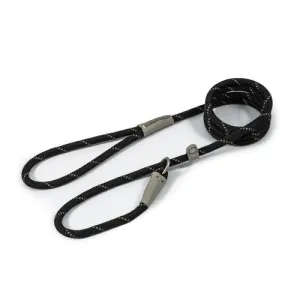 Ancol Viva Rope Slip Reflective Black 1.5m x 8mm