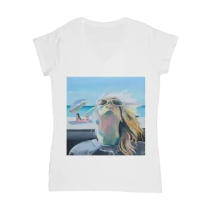 Beach Classic Women's V-Neck T-Shirt