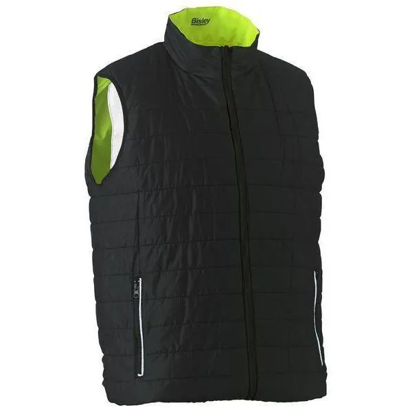 Bisley Taped HiVis Unisex Reversible Puffer Vest - BV0330HT
