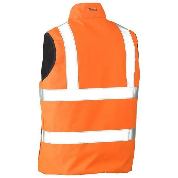 Bisley Taped HiVis Unisex Reversible Puffer Vest - BV0330HT