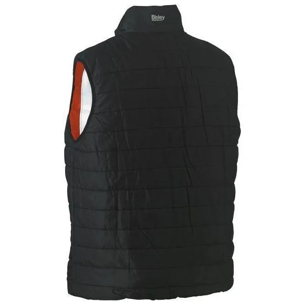 Bisley Taped HiVis Unisex Reversible Puffer Vest - BV0330HT