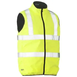 Bisley Taped HiVis Unisex Reversible Puffer Vest - BV0330HT