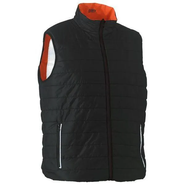 Bisley Taped HiVis Unisex Reversible Puffer Vest - BV0330HT