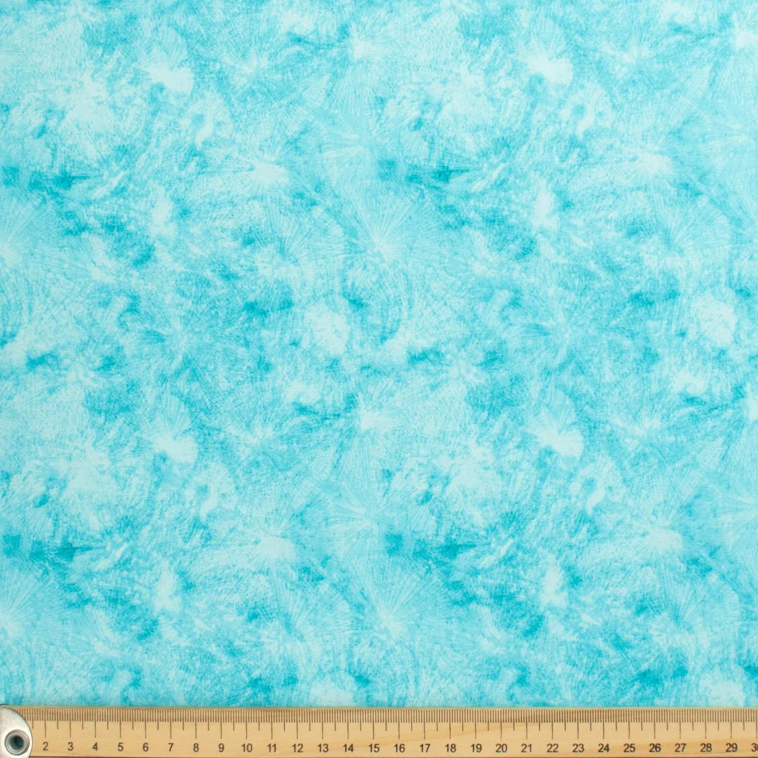 Cloudy Marble Collection Sky Blue Watercolour Shading Cotton Prints