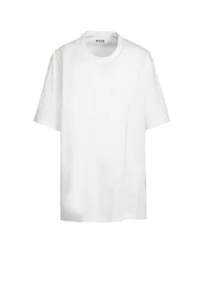 COTTON JERSEY LAYERED T-SHIRT
