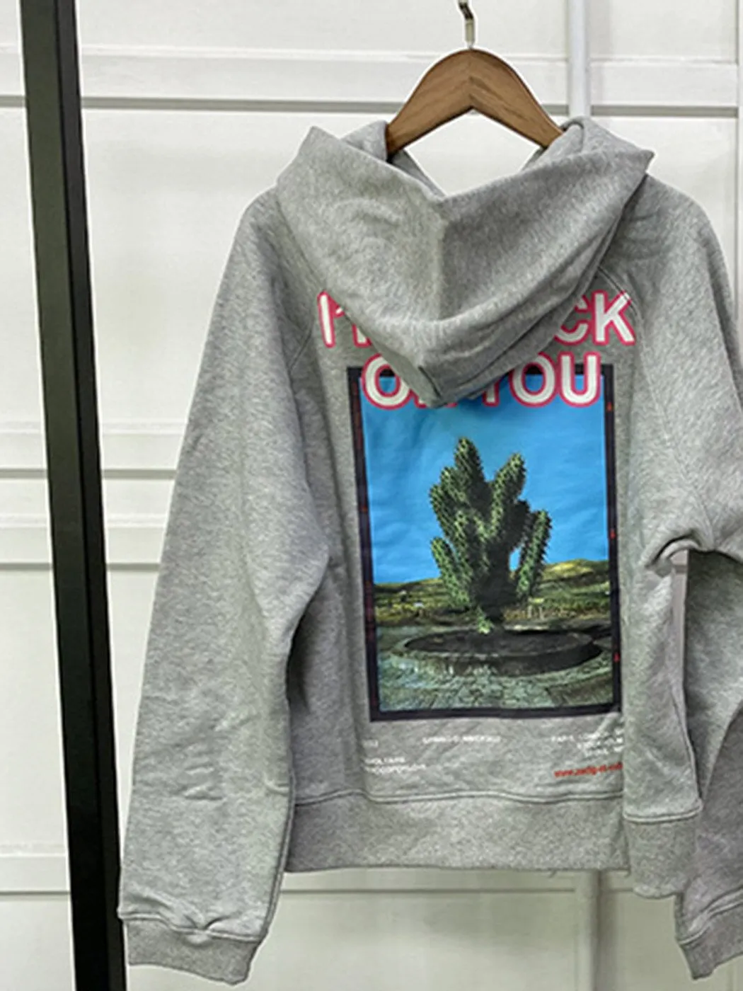 Fashionkova  Back Pattern Graphic Hoodies Woman Hooded Pockets Cotton Cozy Sweatshirts Pullovers Femme Vintage Rock Hoodie