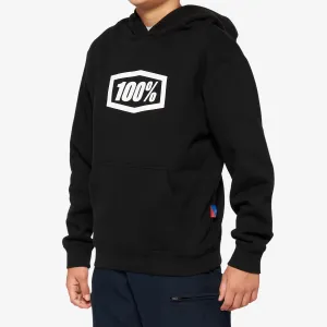 ICON YOUTH Pullover Hoodie Fleece Black