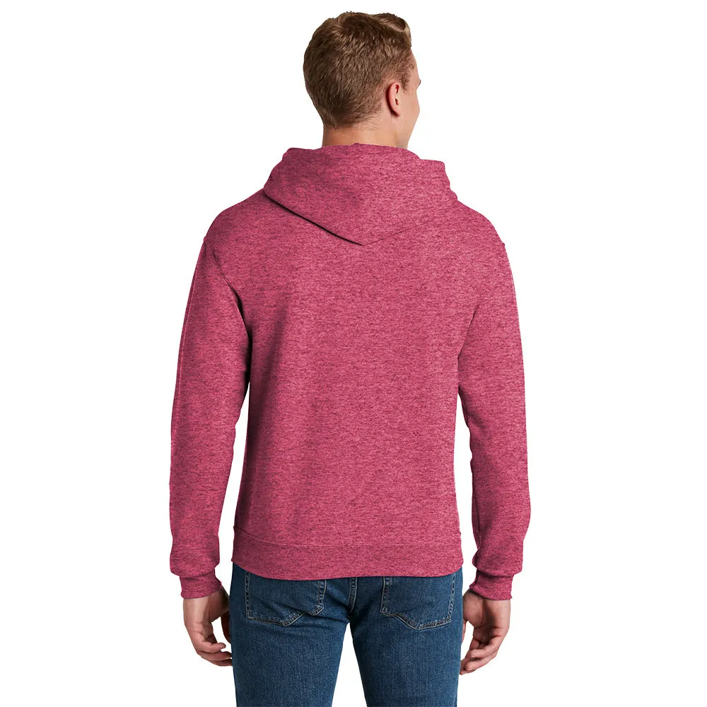Jerzees® - NuBlend® Pullover Hooded Sweatshirt - Vintage Heather Red