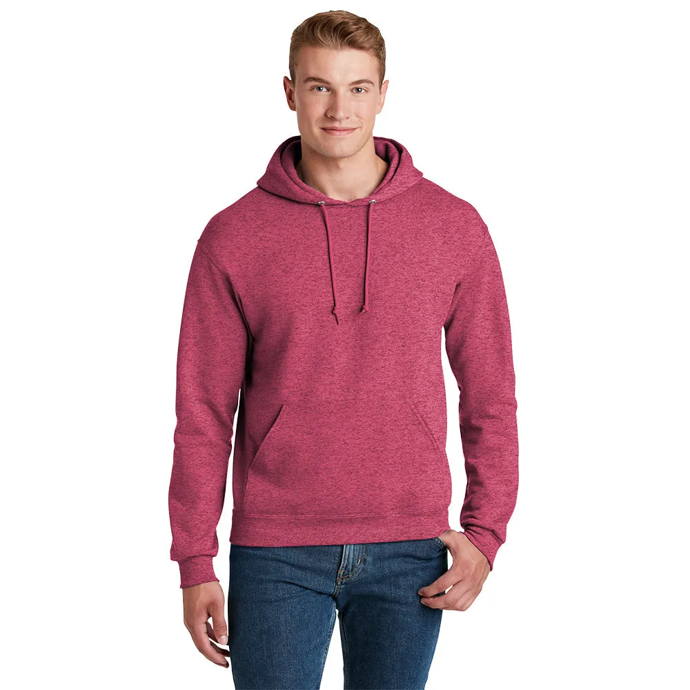 Jerzees® - NuBlend® Pullover Hooded Sweatshirt - Vintage Heather Red
