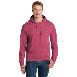 Jerzees® - NuBlend® Pullover Hooded Sweatshirt - Vintage Heather Red