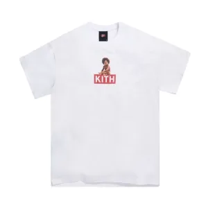 Kith x Biggie Classic Logo Tee 'White', White