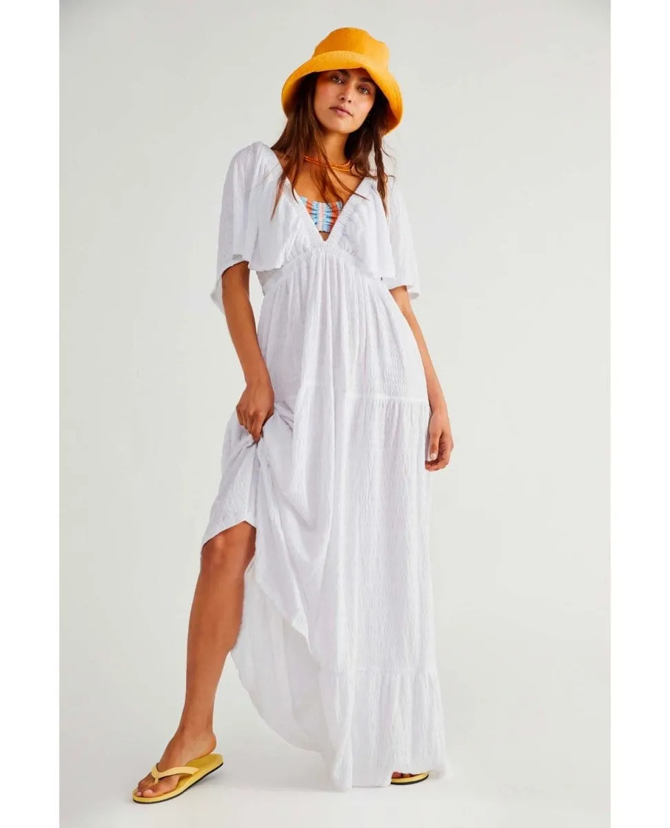 La La Maxi Dress Ivory