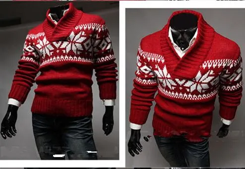 Men's Ugly Christmas sweaters Pullovers O-Neck