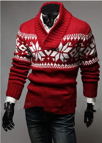 Men's Ugly Christmas sweaters Pullovers O-Neck