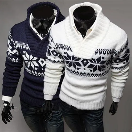 Men's Ugly Christmas sweaters Pullovers O-Neck