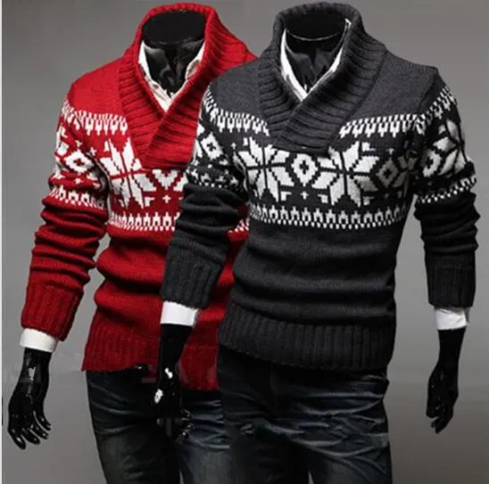 Men's Ugly Christmas sweaters Pullovers O-Neck