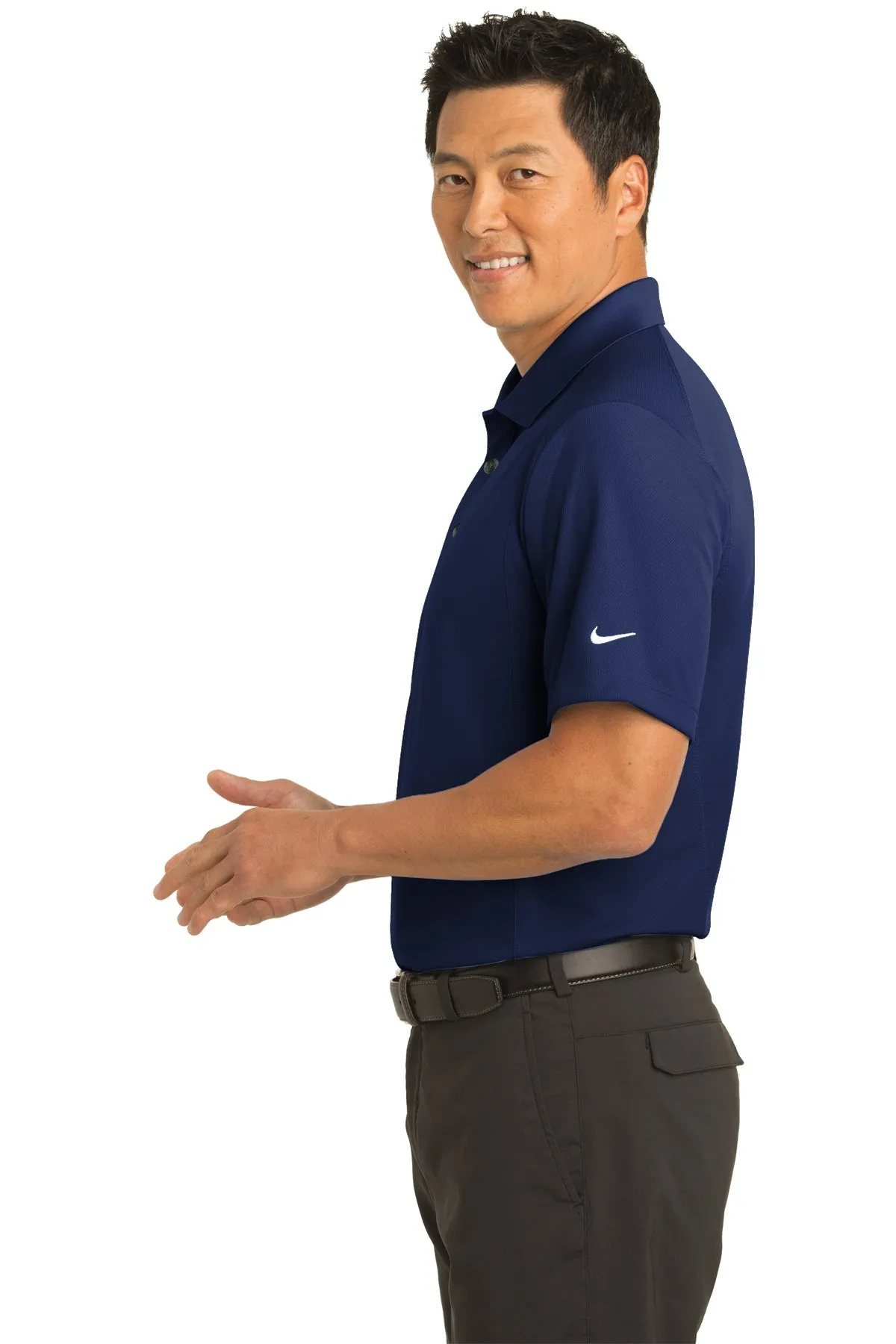 Nike Dri-FIT Classic Polo, Midnight Navy [GuidePoint Security]