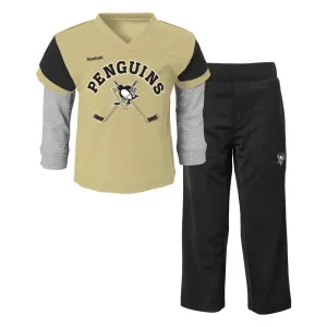 Penguins Layered Shirt and Pants Set