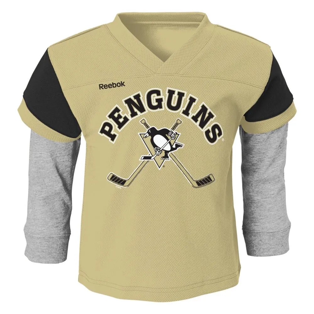Penguins Layered Shirt and Pants Set