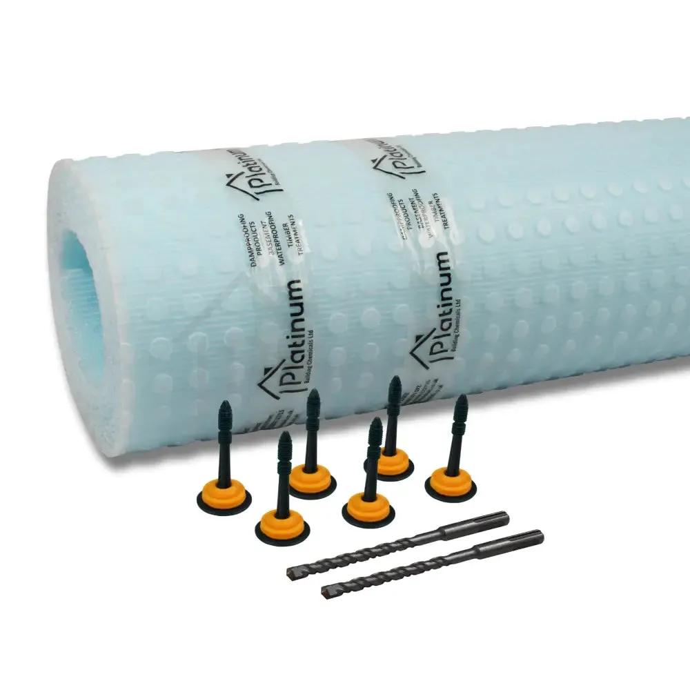 Platinum DM2 ECO MESH Damp Proof Membrane Kit (With Fixings & Sealing Washers)