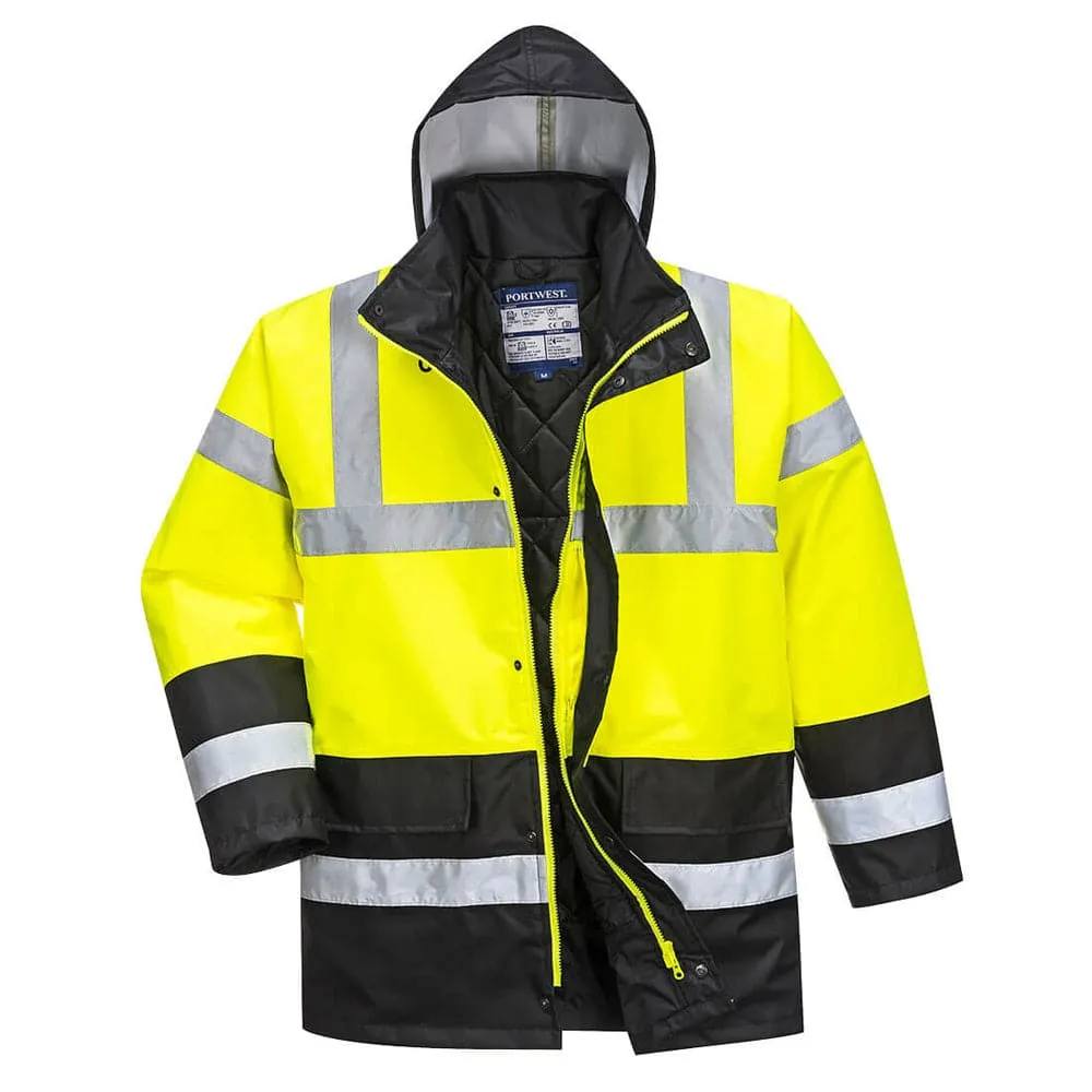 Portwest S466 Hi-Vis Contrast Waterproof Traffic Jacket
