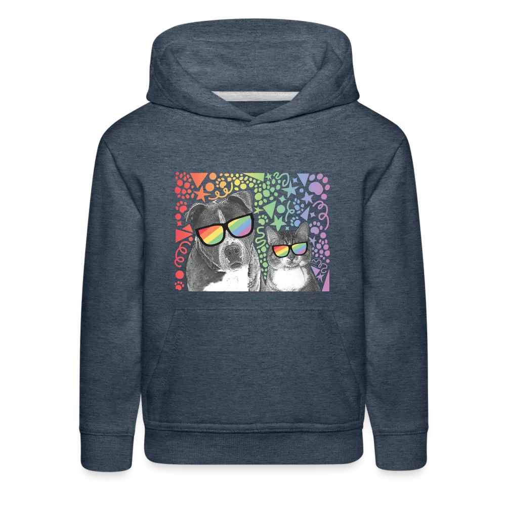 Pride Party Kids' Premium Hoodie