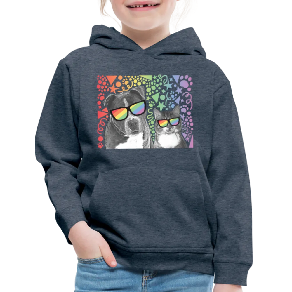 Pride Party Kids' Premium Hoodie