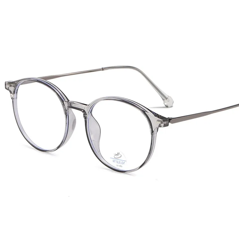 Reven Jate Unisex Full Rim Round Tr 90 Eyeglasses 81251