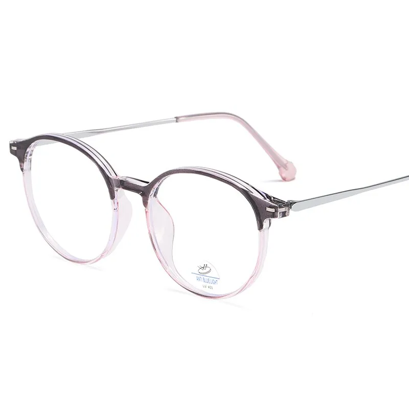 Reven Jate Unisex Full Rim Round Tr 90 Eyeglasses 81251