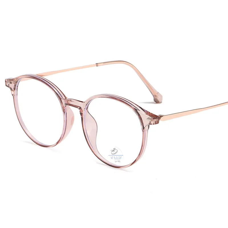Reven Jate Unisex Full Rim Round Tr 90 Eyeglasses 81251