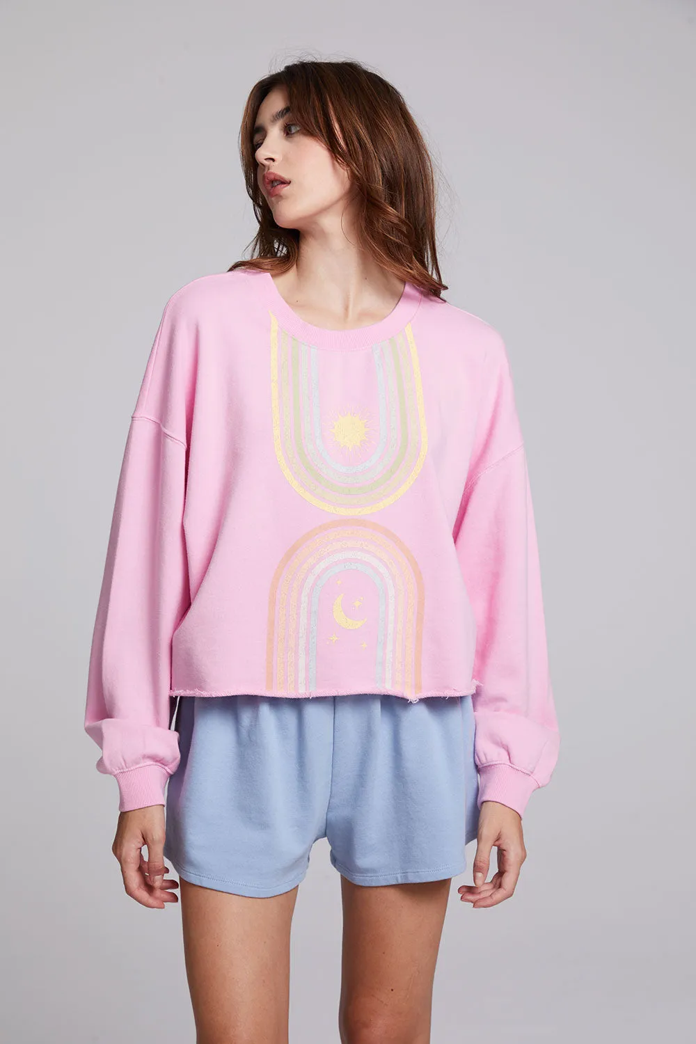 Sun & Moon Rays Zodiac Pullover