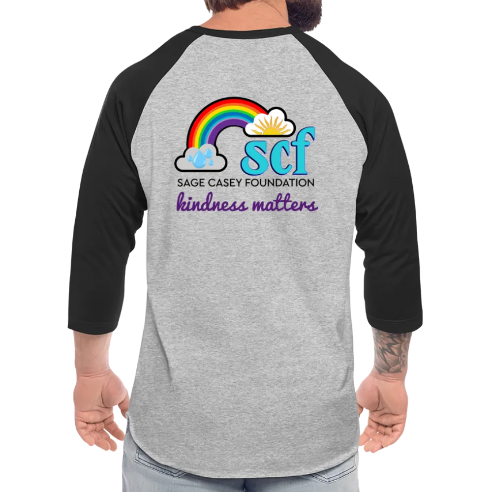 *SWEARY* Baseball T-Shirt WordCloud Heart/Classic Logo