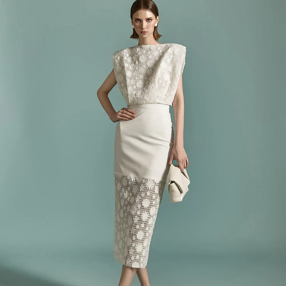 TP9154 Blouse and Skirt Set