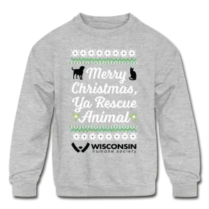 Ya Rescue Animal Kids' Crewneck Sweatshirt